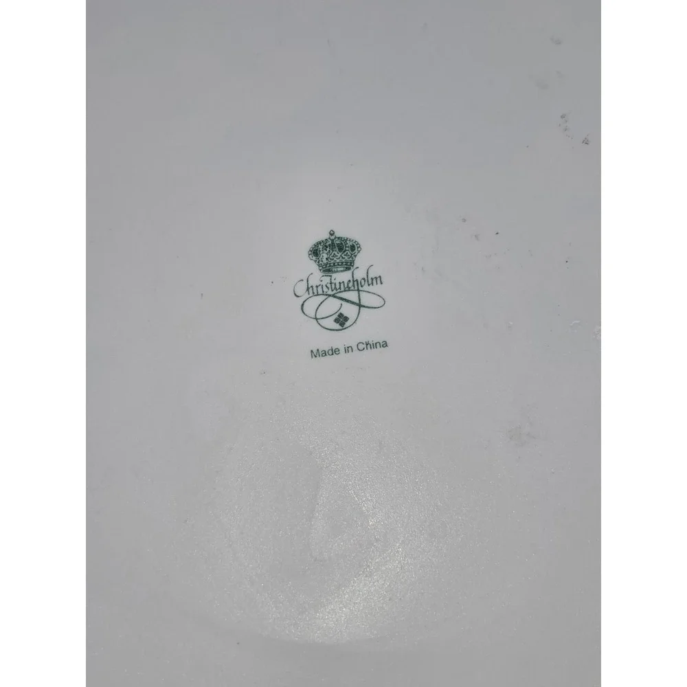 Christineholm Pink Rose Quiche‎ Pie Tart Baking Dish 9.75